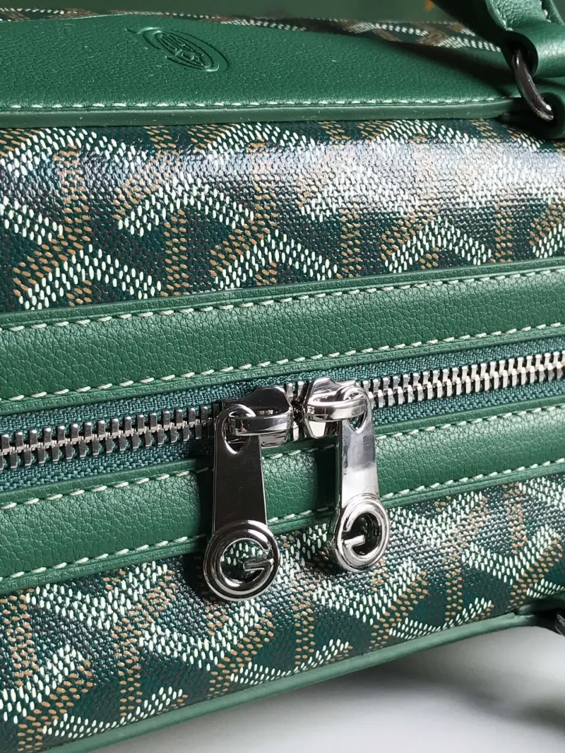 Goyard Green Top Handle Shopping Bag - Image 5