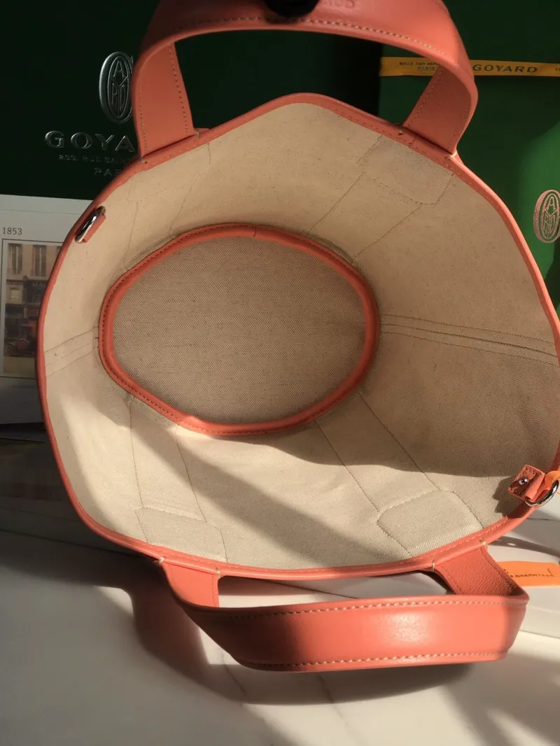 Goyard Pink Bucket Bag 297 - Image 9