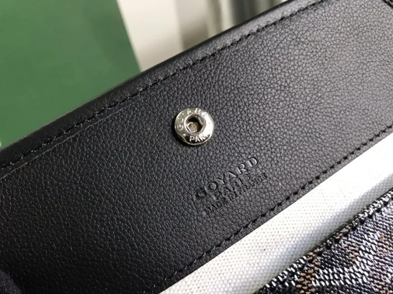 Goyard Black Hobo Shoulder Bag 301 - Image 8