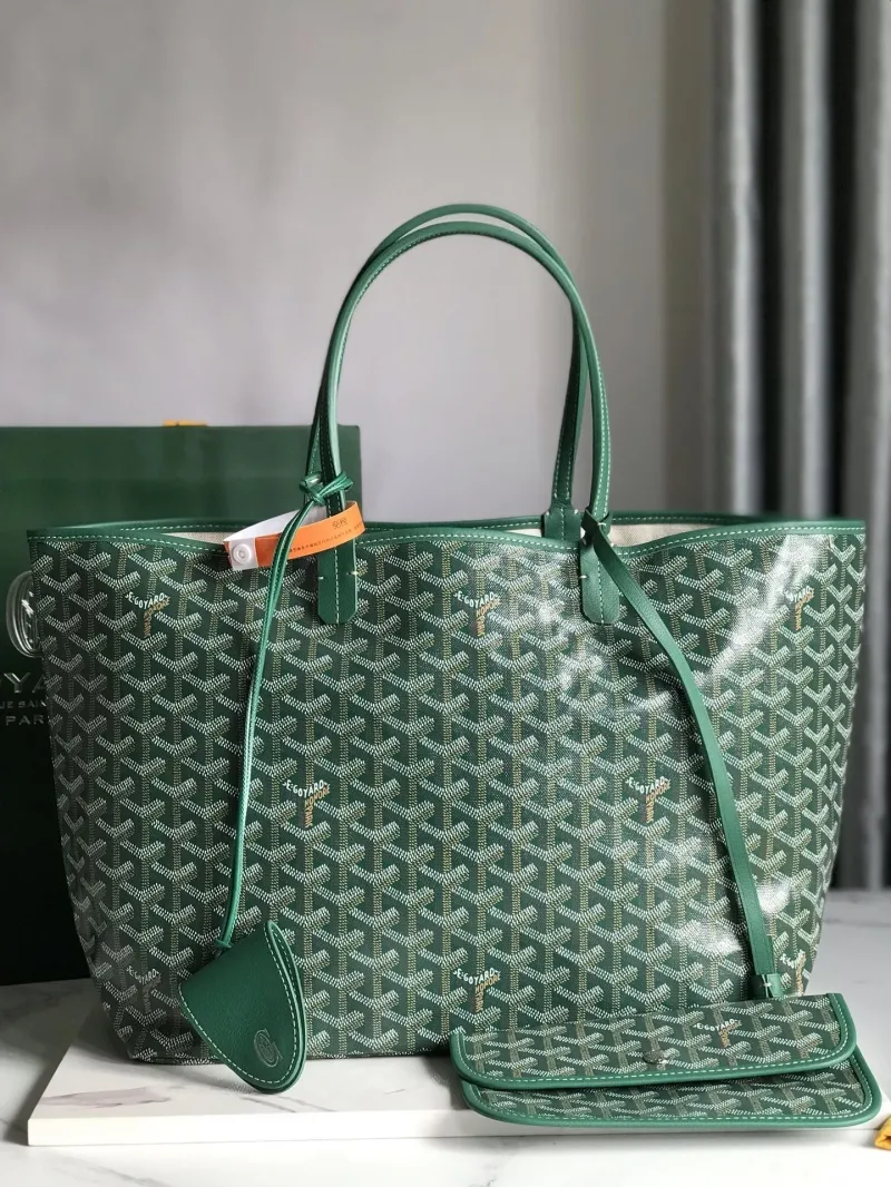 Goyard Green Shopping Tote Bag 318