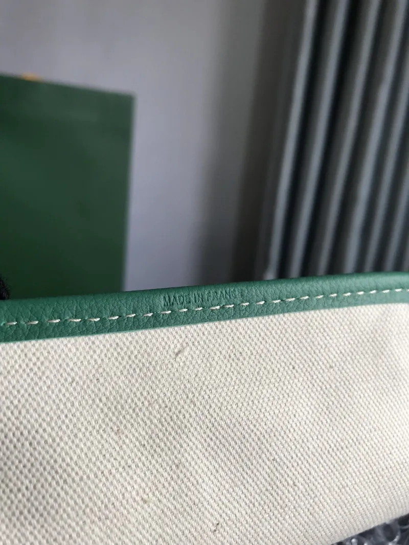Goyard Green Shopping Tote Bag 318 - Image 8