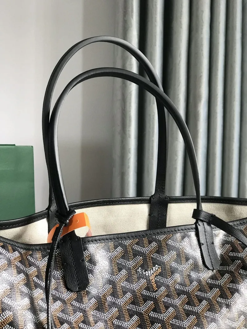 Goyard Black Tote Bag 319 - Image 5