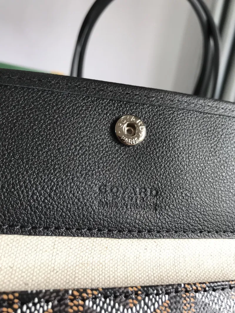 Goyard Black Tote Bag 319 - Image 6