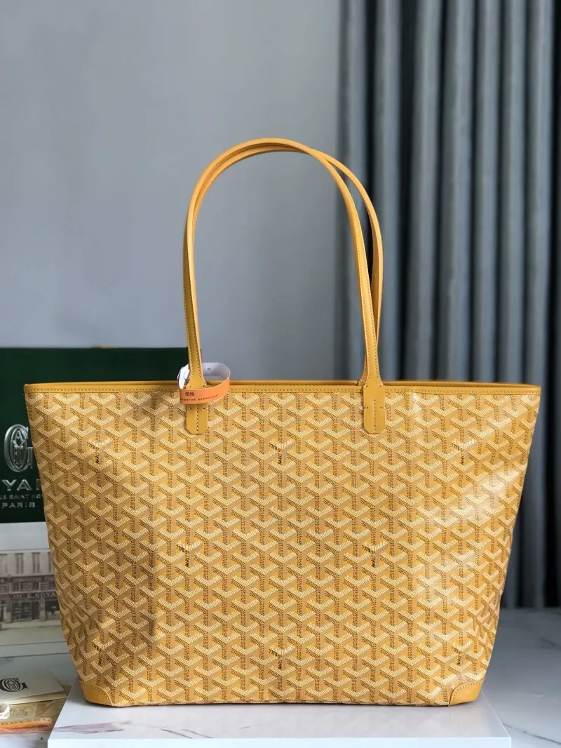 Goyard Yellow Tote Bag 325
