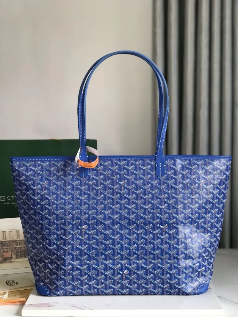 Goyard Blue Shopping Tote Bag 328