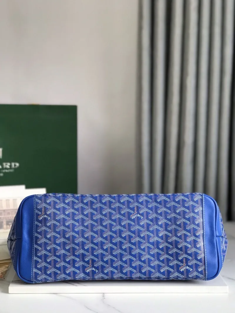 Goyard Blue Shopping Tote Bag 328 - Image 3