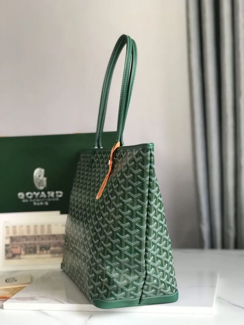 Alternative view of Goyard Green Shopping Tote Bag 331