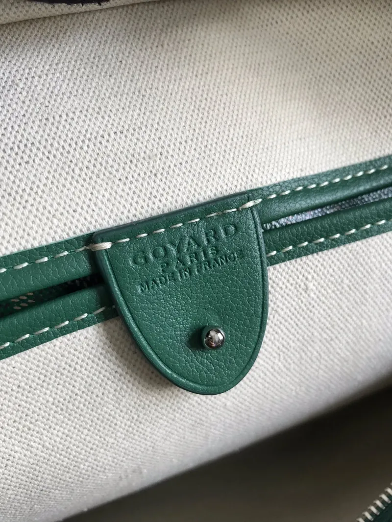 Goyard Green Shopping Tote Bag 331 - Image 7