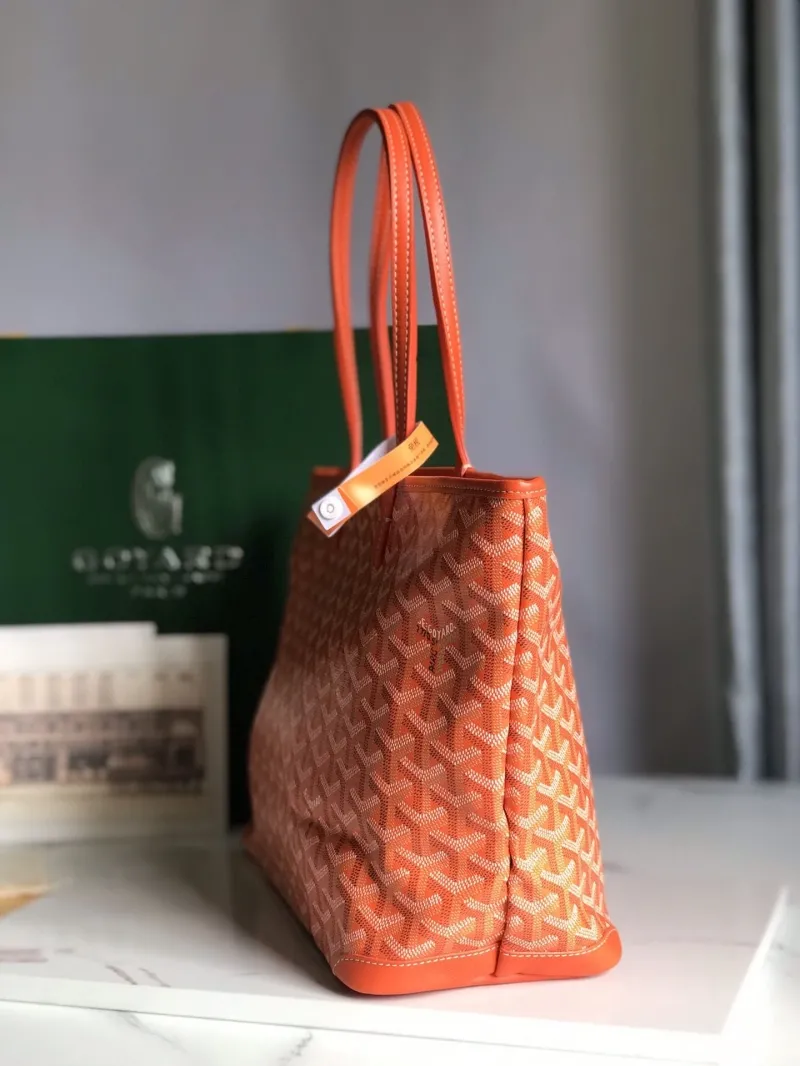 Goyard Orange Shopping Tote Bag 334 - Image 3