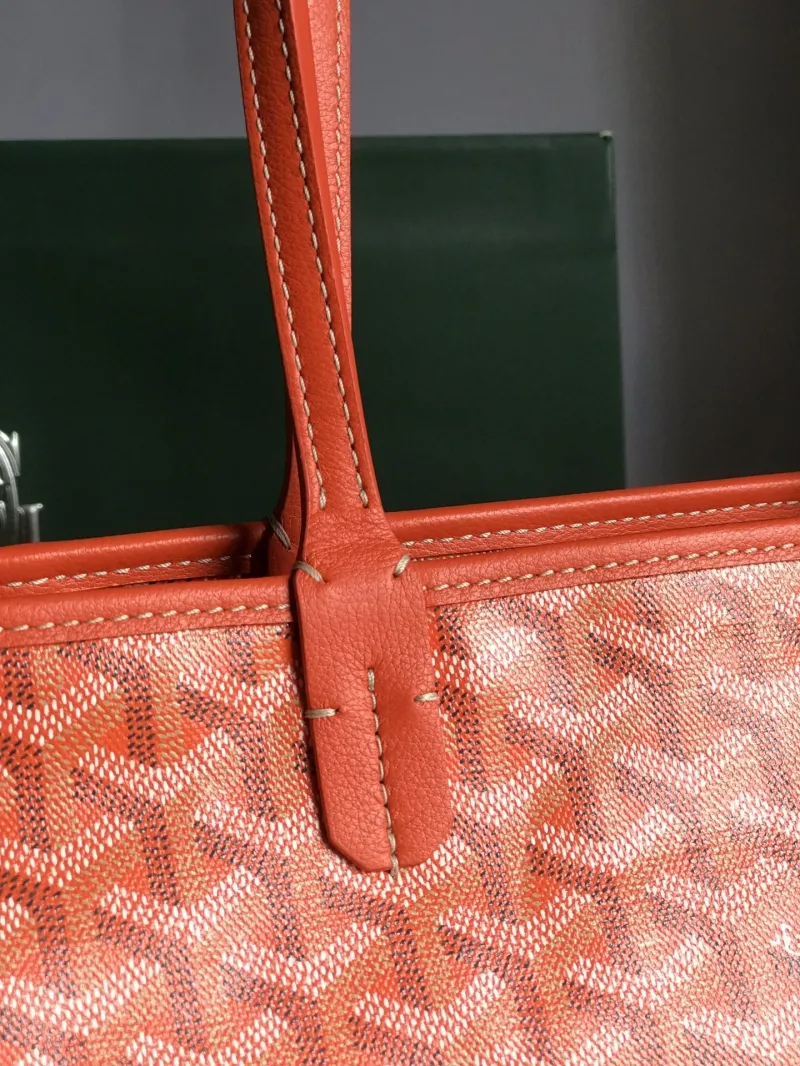 Goyard Orange Shopping Tote Bag 334 - Image 6