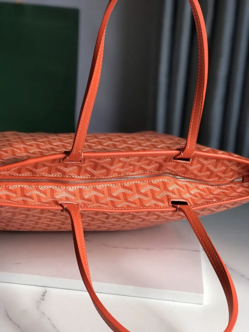 Goyard Orange Shopping Tote Bag 334 - Image 7