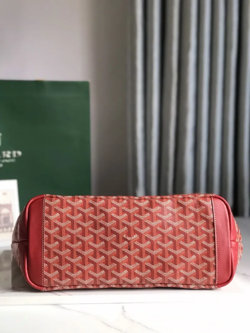 Red Goyard Shopping Tote Bag 335 - Image 3