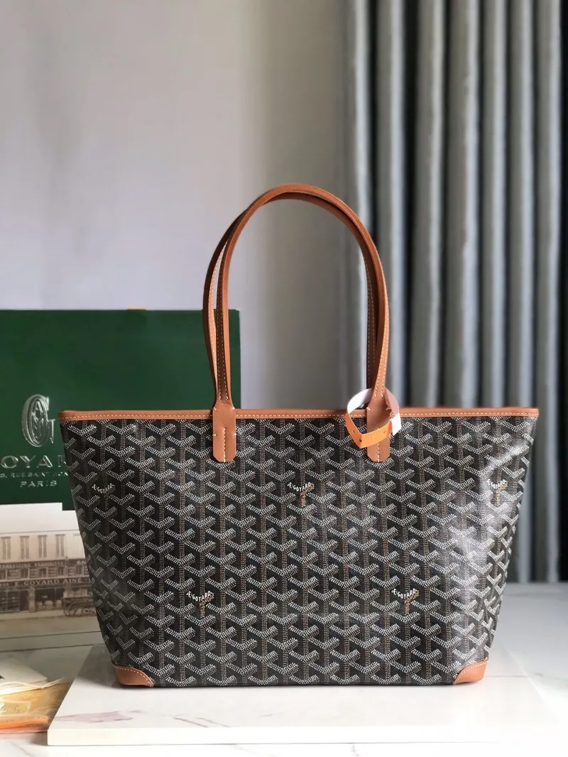 Goyard 338 Black Tote Bag