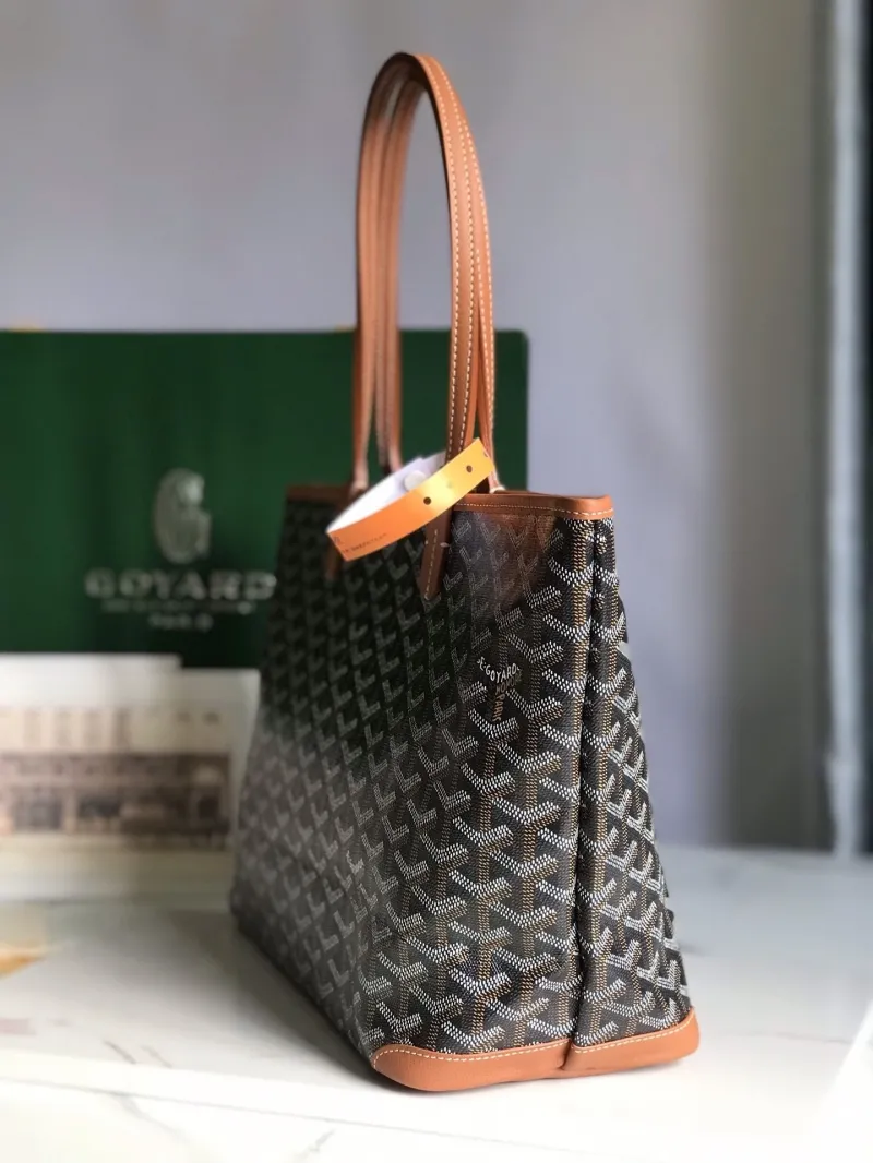 Alternative view of Goyard 338 Black Tote Bag