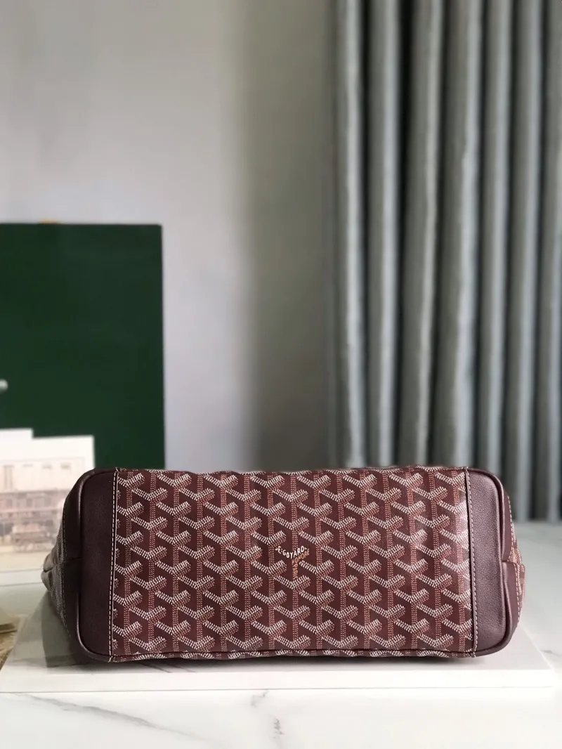 Goyard Brown Shopping Tote Bag 340 - Image 3