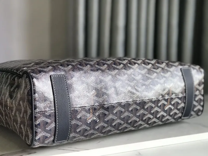Goyard Dark Gray Tote Bag 341 - Image 6