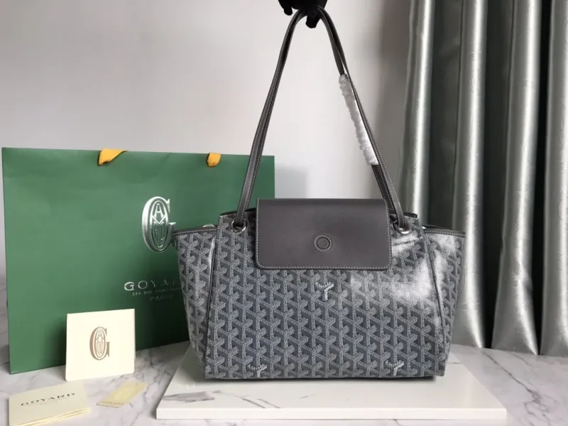 Goyard Gray Tote Bag Luxury Shopping Bag 349