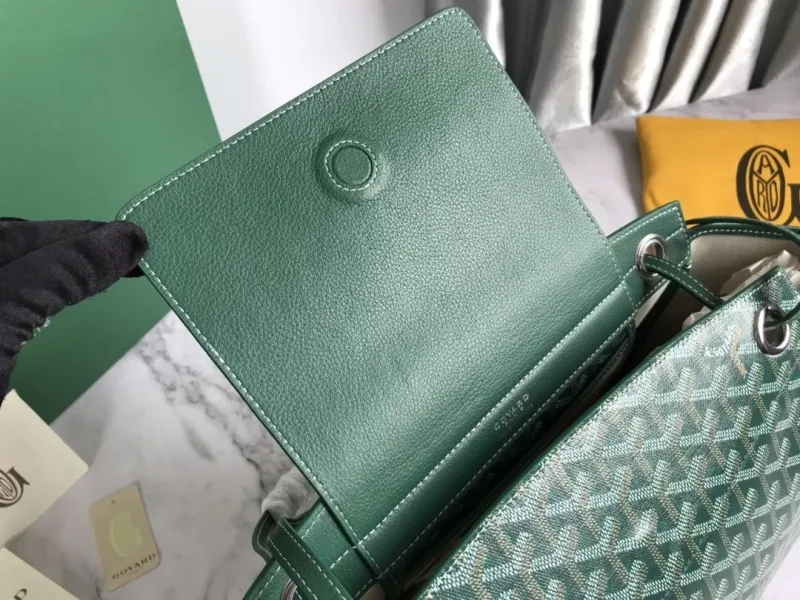 Goyard Green Shopping Tote Bag - Image 7