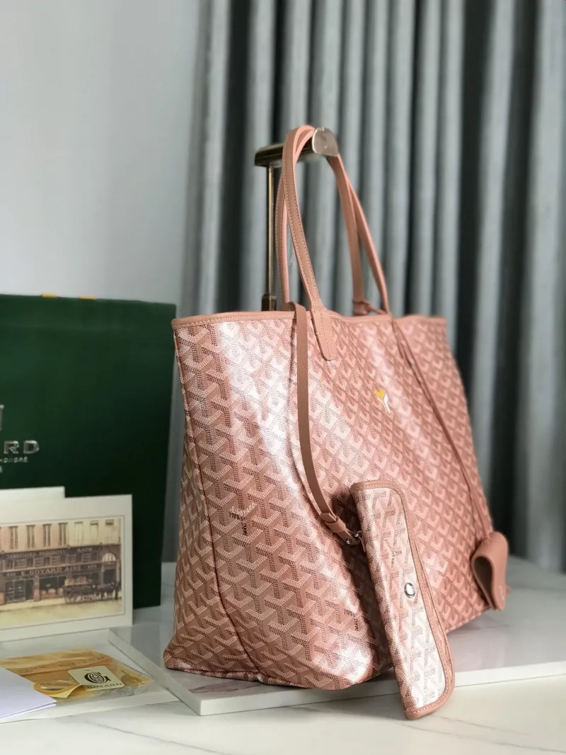 Alternative view of Goyard Pink Shopping Tote Bag 357