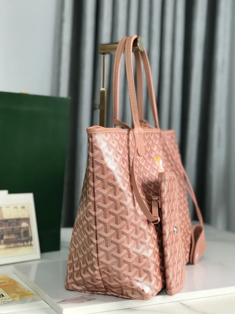 Alternative view of Goyard Pink Shopping Tote Bag 359