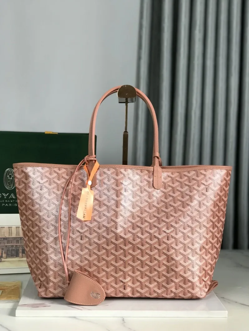 Goyard Pink Shopping Tote Bag 359 - Image 3