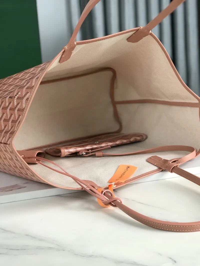 Goyard Pink Shopping Tote Bag 359 - Image 7
