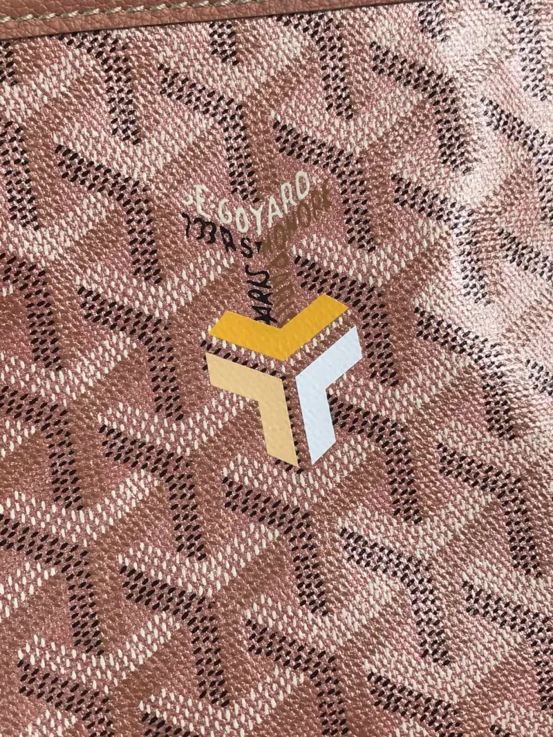 Goyard Pink Shopping Tote Bag 359 - Image 8