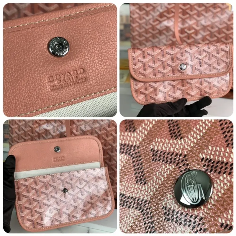 Goyard Pink Shopping Tote Bag 359 - Image 9