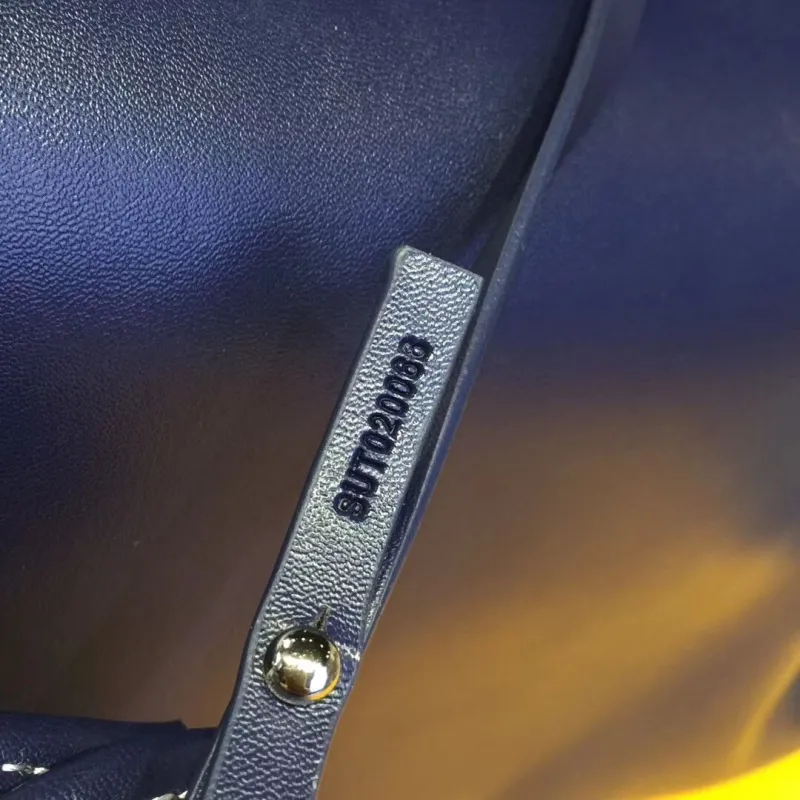 Goyard Blue Leather Shopping Tote Bag - Image 8