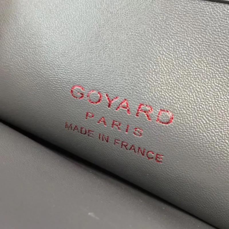 Goyard Gray Tote Bag with Pouch - Image 8