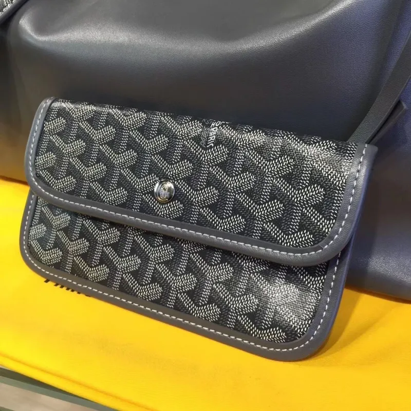 Goyard Gray Tote Bag 383 - Image 6