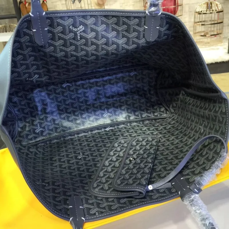 Goyard Gray Tote Bag 383 - Image 9