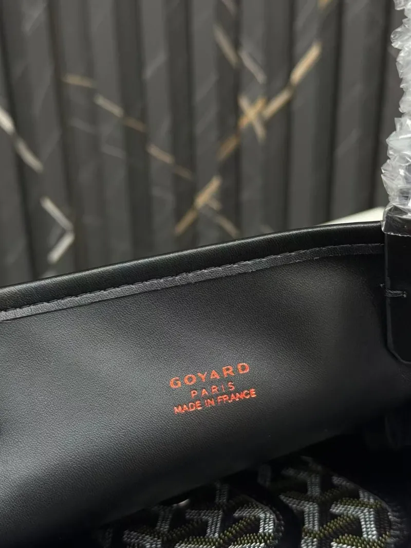 Goyard Black Monogram Tote Bag 392 - Image 9