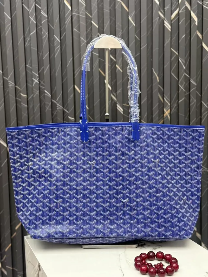 Goyard Blue Tote Bag with Pouch 406