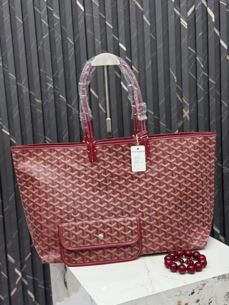 Goyard Red Tote Shopping Bag 408