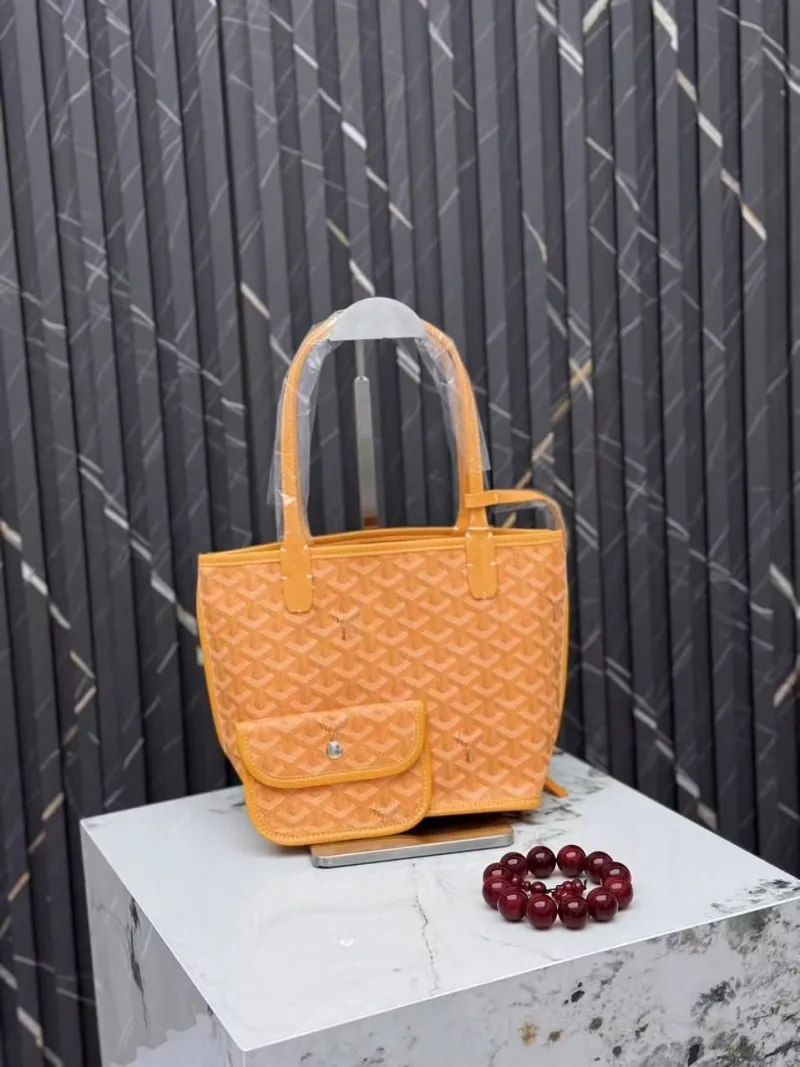 Goyard Orange Tote Bag 415