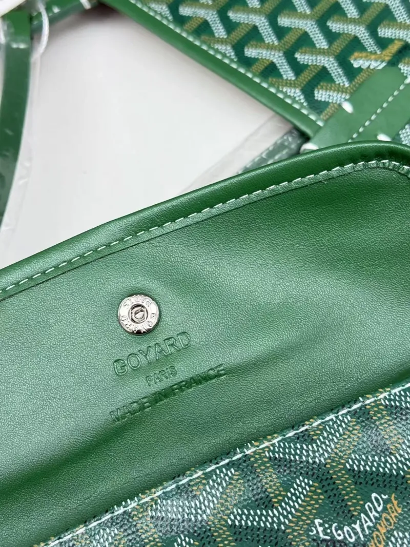 Goyard Green Shopping Tote Bag 421 - Image 7