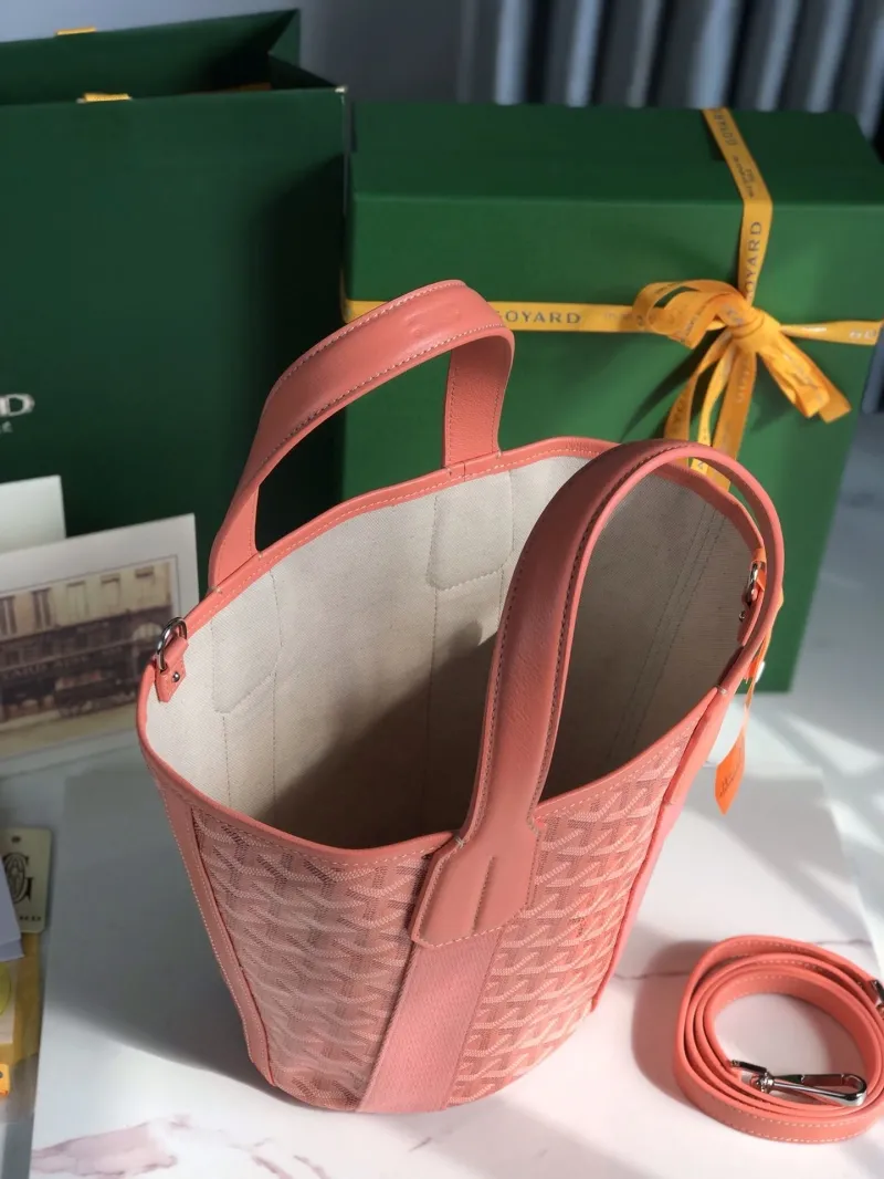 Goyard Pink Bucket Bag 424 - Image 5