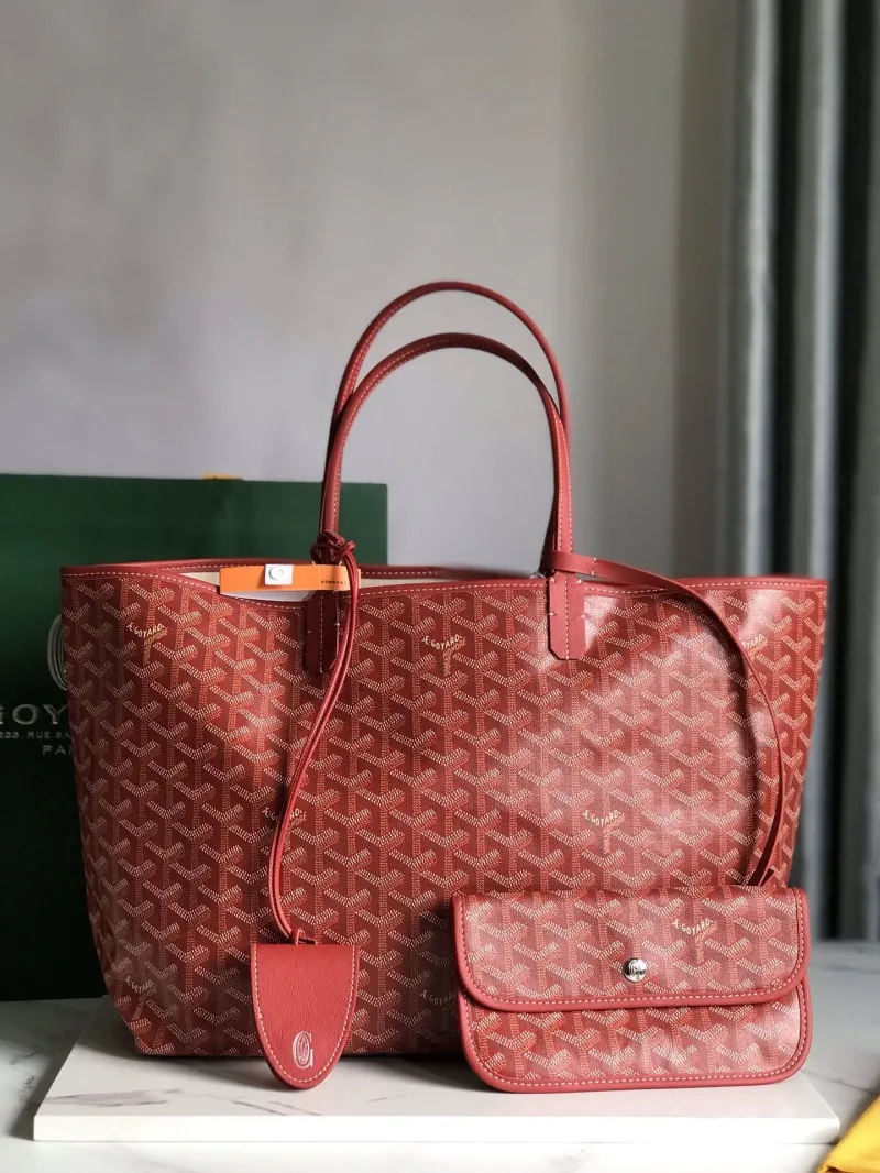 Goyard Red Tote Bag 438