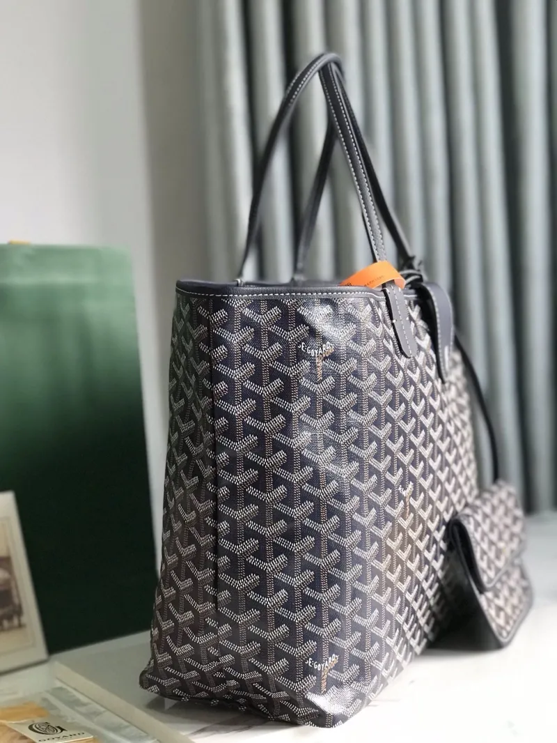 Alternative view of Goyard Black Tote Bag With Pouch