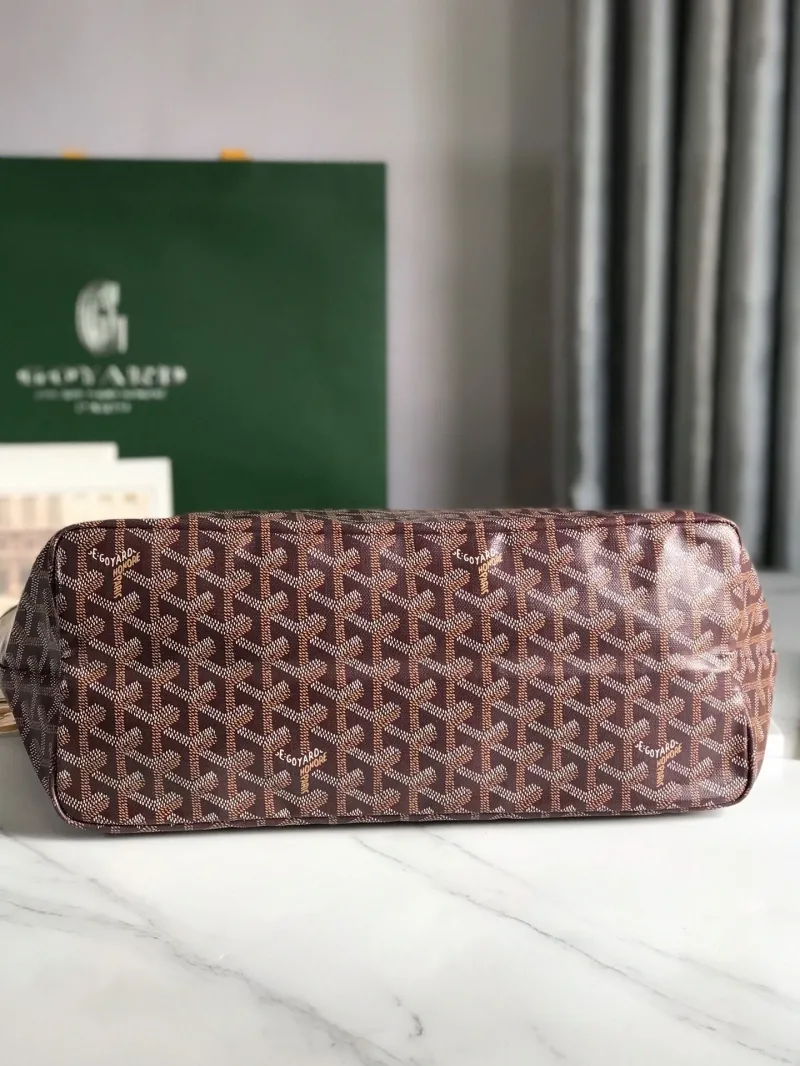 Goyard Burgundy Shopping Tote Bag 445 - Image 3