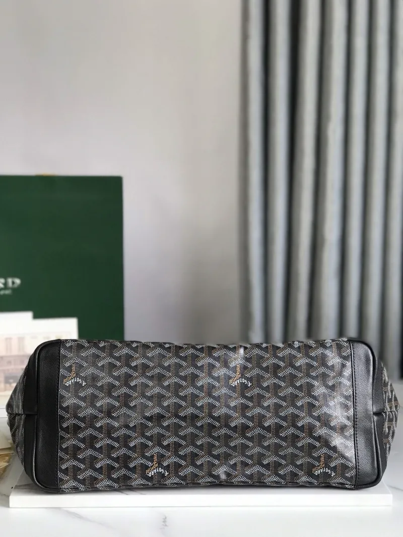 Goyard Black Tote Shopping Bag - Image 3