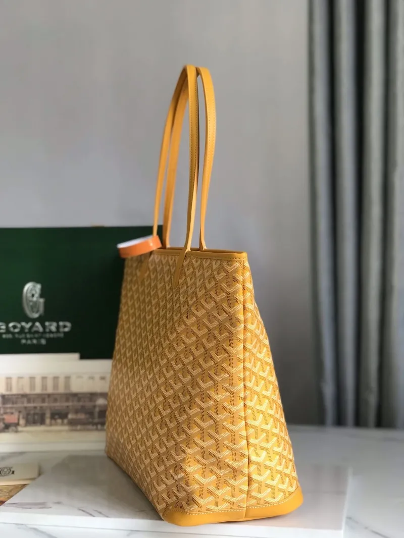 Alternative view of Goyard Yellow Tote Bag 448