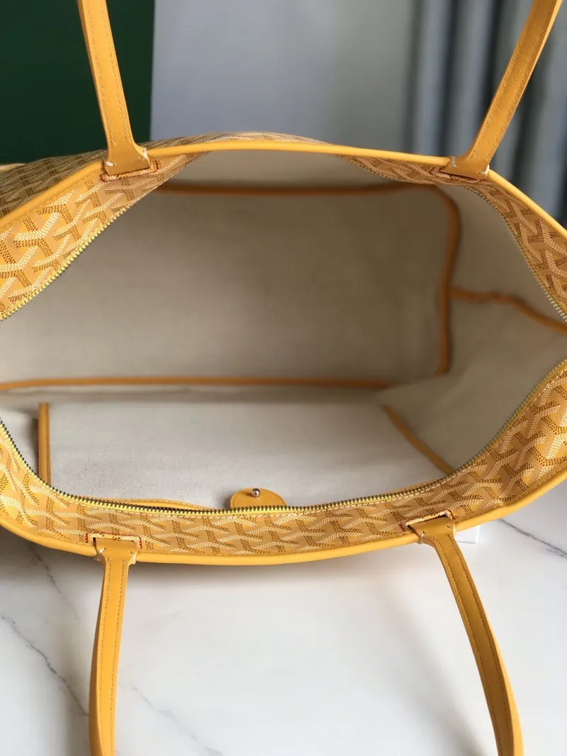Goyard Yellow Tote Bag 448 - Image 6