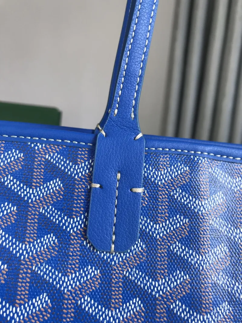 Goyard Blue Shopping Bag 451 - Image 4