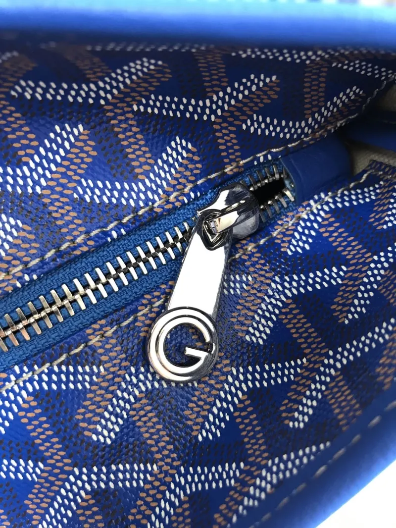 Goyard Blue Shopping Bag 451 - Image 5