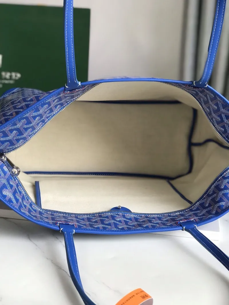 Goyard Blue Shopping Bag 451 - Image 6