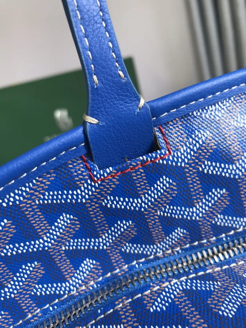 Goyard Blue Shopping Bag 451 - Image 7