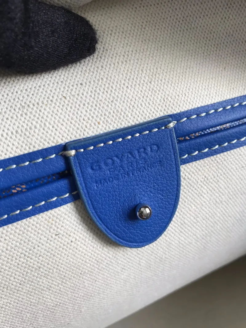 Goyard Blue Shopping Bag 451 - Image 8