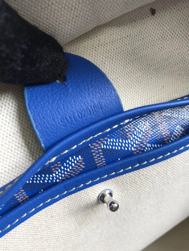 Goyard Blue Shopping Bag 451 - Image 9